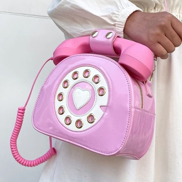 NEW INVENTORY 💞Telephone Design Satchel Bag💞 - Picture 6 of 9
